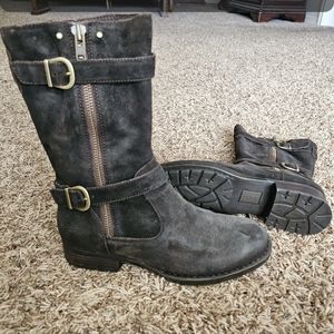 Boot dark brown